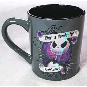 Silver Buffalo Disney Nightmare Before Christmas Jack Skellington Ceramic Mug